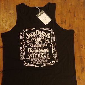 Jack Daniels plus size tank top